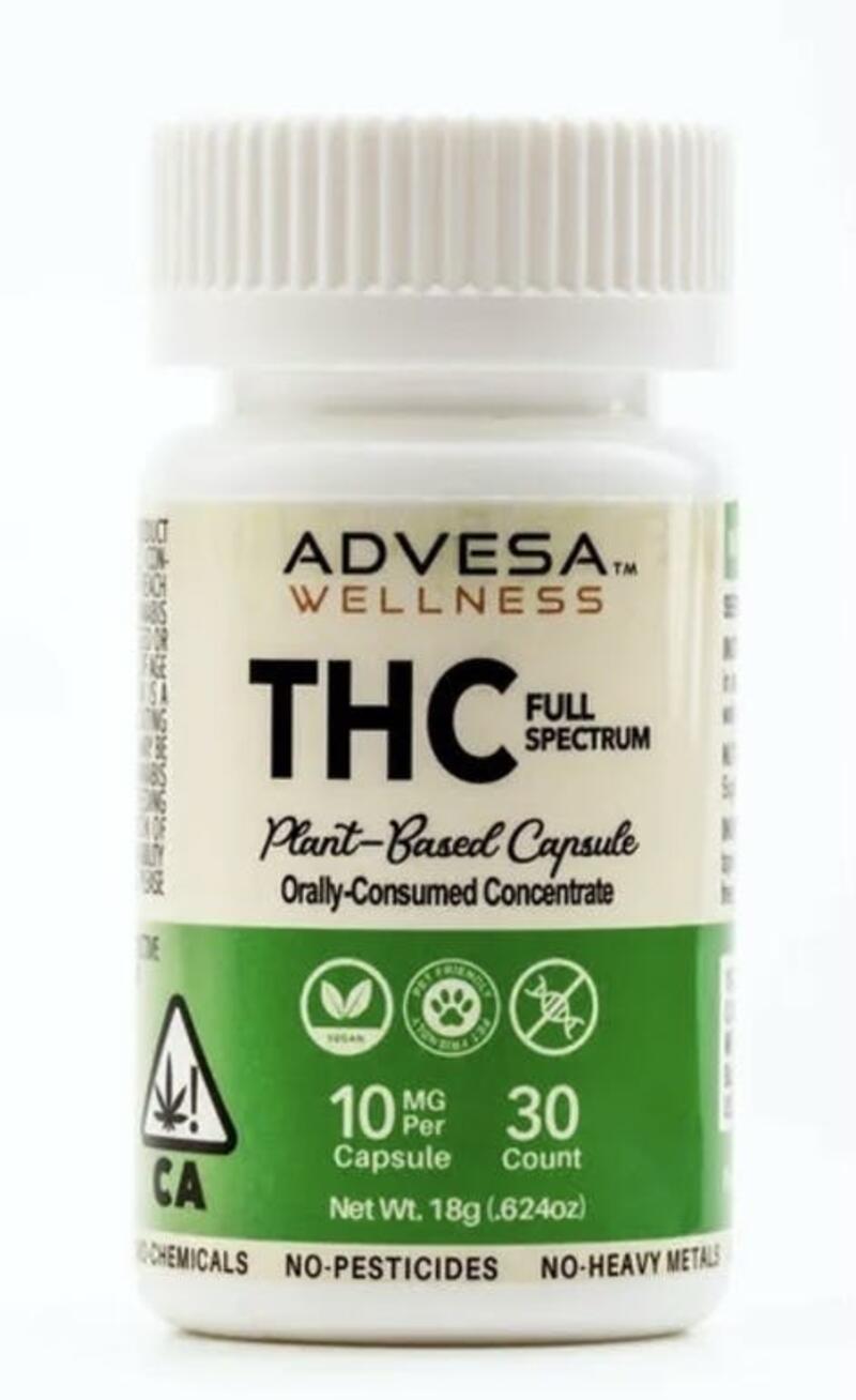 Advesa Wellness | THC | Capsules 30ct