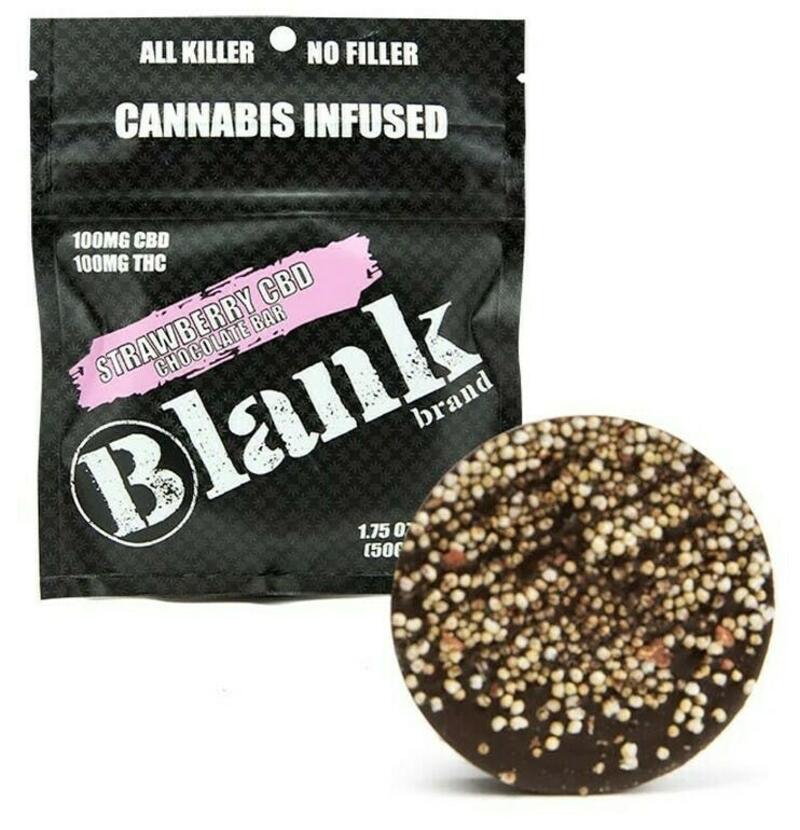Blank Brand | Blank Strawberry CBD Chocolate