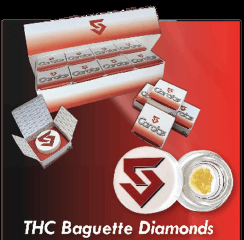 5 Carats - THC Baguette Diamonds 1G