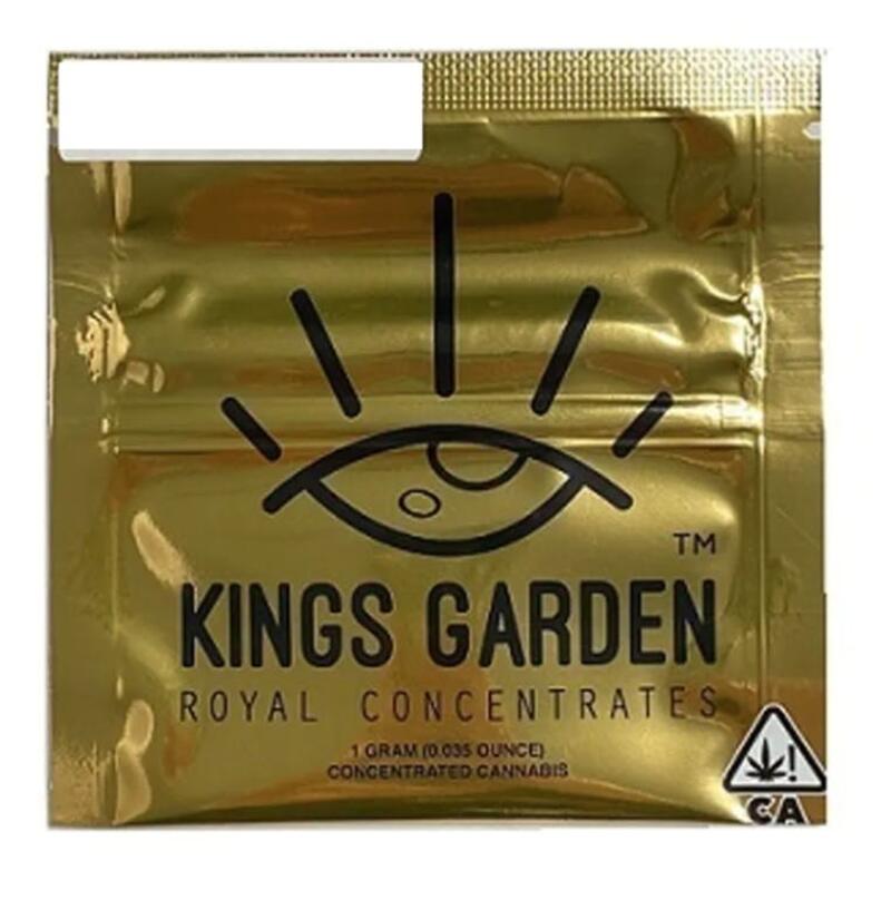 Kings Garden Royal Concentrates | 1g Live Shatter | Wedding Gushers