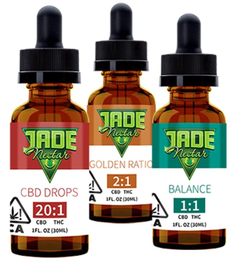 Jade Nectar | Jade 50/50 Drops - THC 30mL