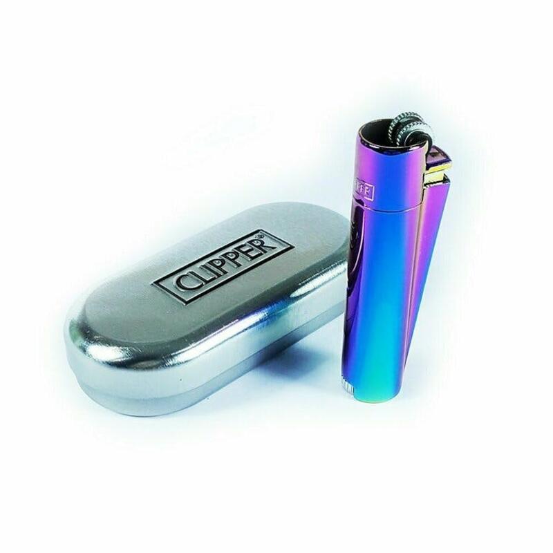 Clipper | Metal Lighter | ICY Rainbow