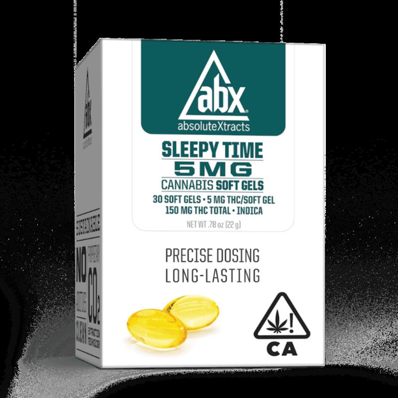ABX | ABX Sleepytime 5mg Indica Soft Gels