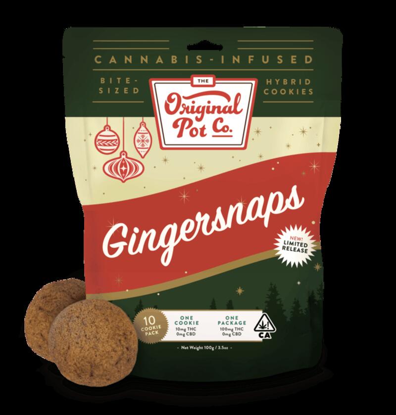 10 Pack Gingersnap Cookies