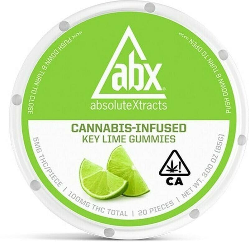 ABX | ABX Refresh Key Lime Gummies 100mg
