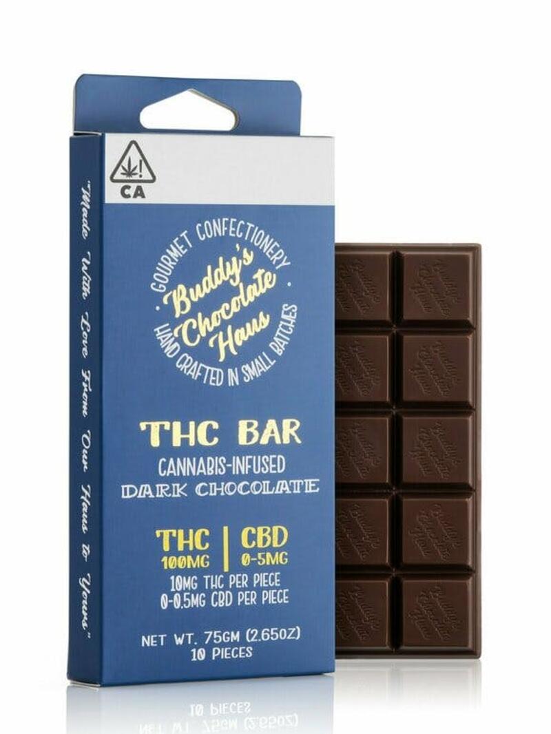 Buddy Bar - CBD Dark Chocolate