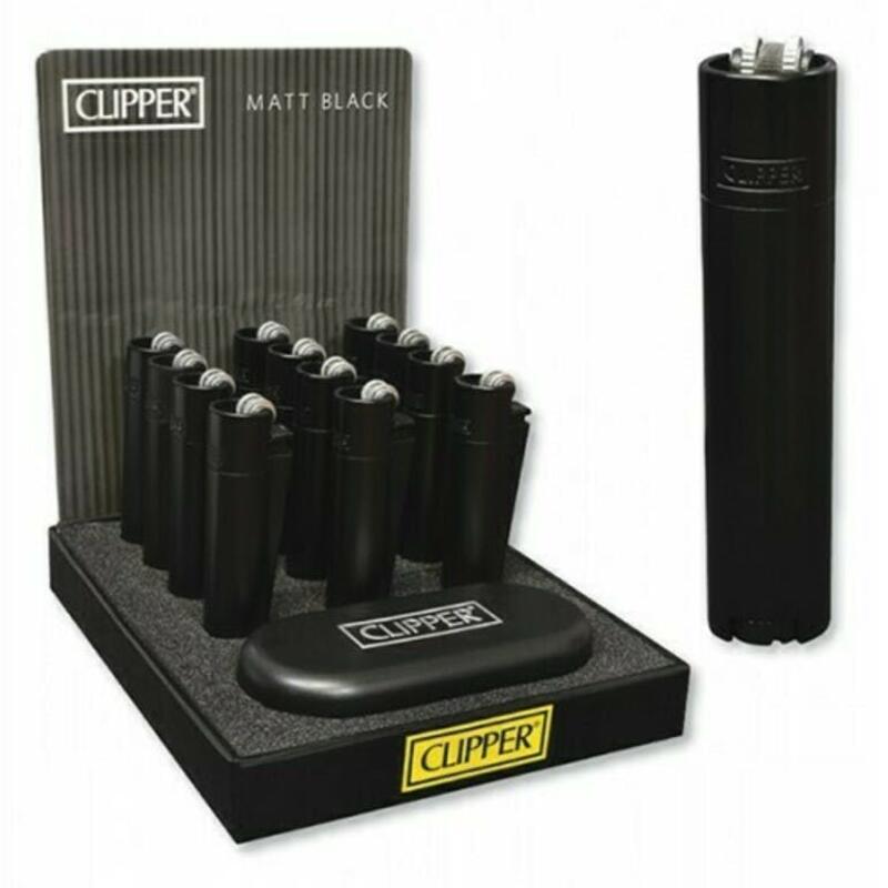 Clipper - Black Metal Lighter