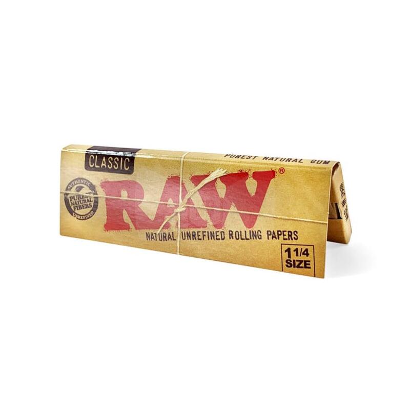 RAW 1 1/4" Classic Rolling Papers