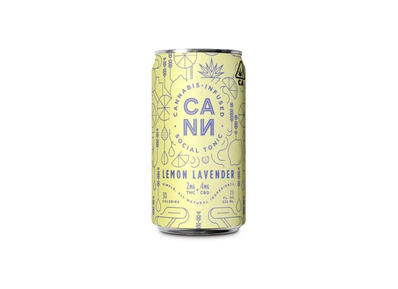 CANN - Lemon Lavender Cannabis Infused Tonic
