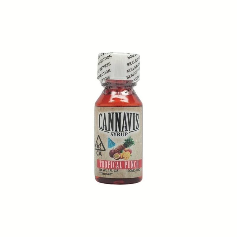 cannavis - Tropical Punch Syrup 100mg