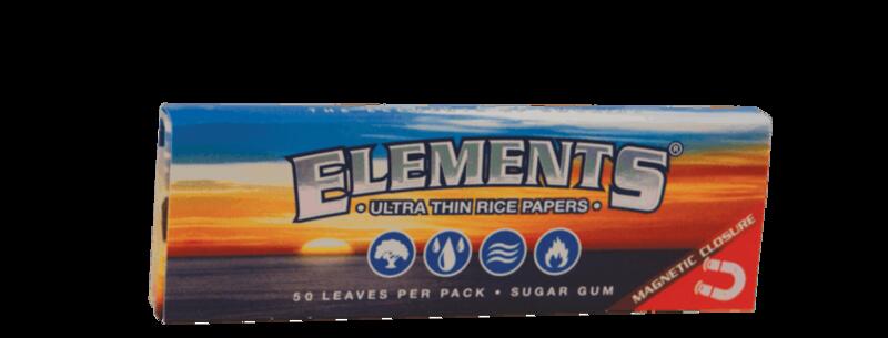 Elements - 1 1/4" Ultra Thin Rice Rolling Papers