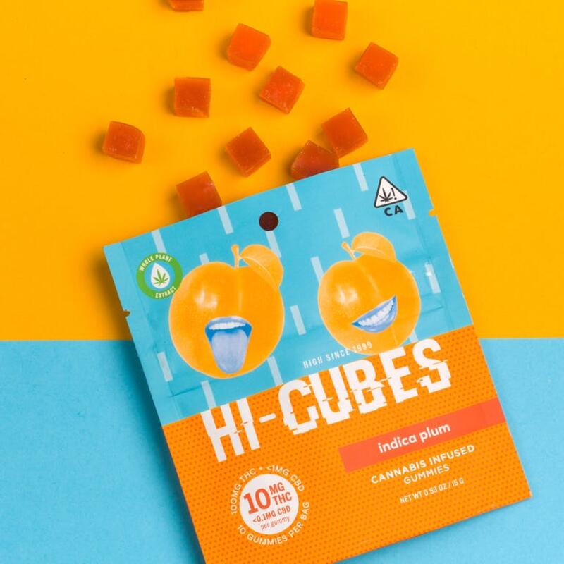 HI-CUBES Indica Plum Gummies