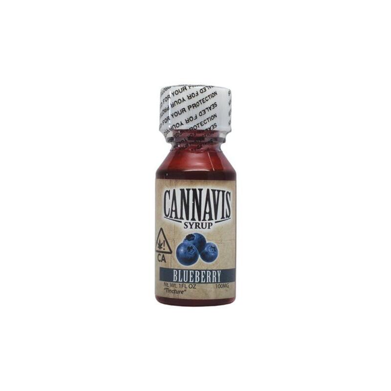 Cannavis - Blueberry Syrup 100mg