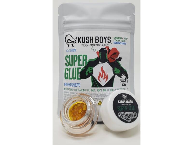 Super Glue (89.63%) Sauce & Diamonds (1g) by Kush Boys