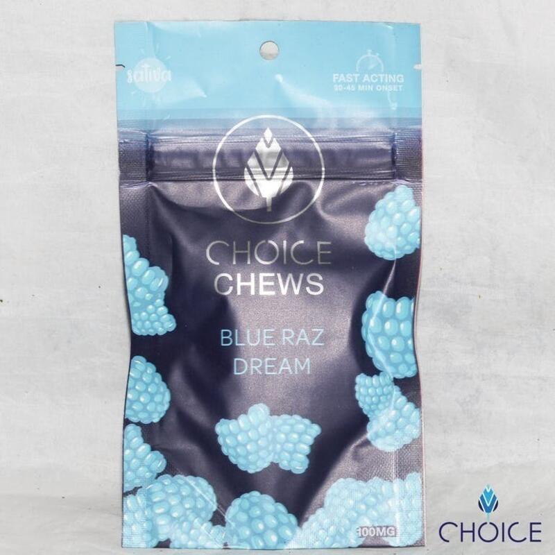 Choice Chews - Blue Raz Dream - Sativa