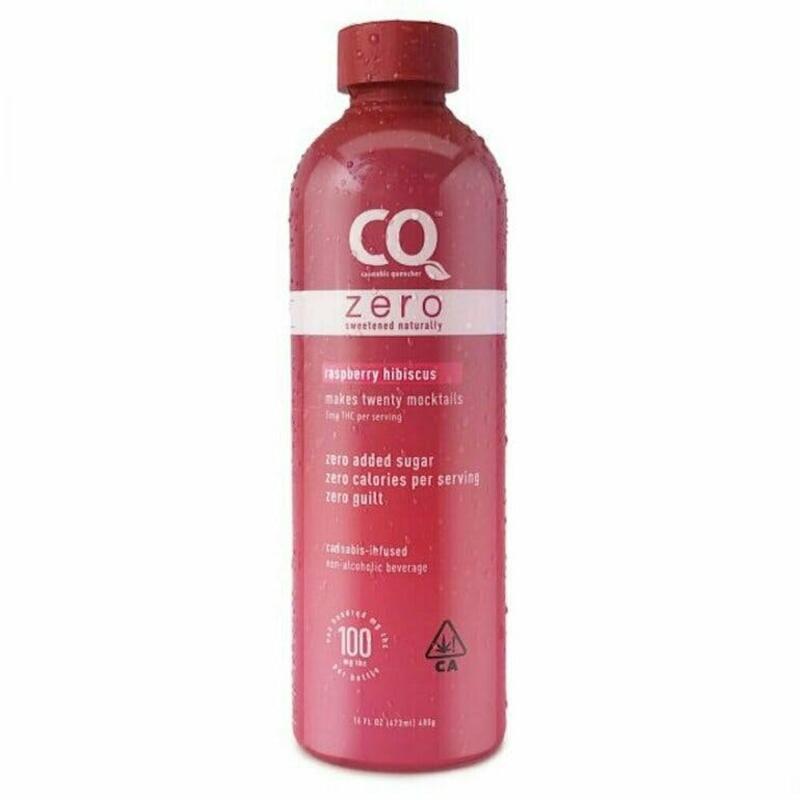 Cannabis Quencher - Raspberry Hibiscus, CQ: Raspberry Hibiscus (THC only)