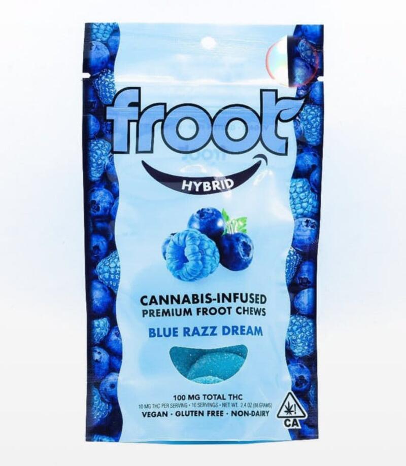 Froot - Blue Razz Gummies, Froot Blue Razz Gummies