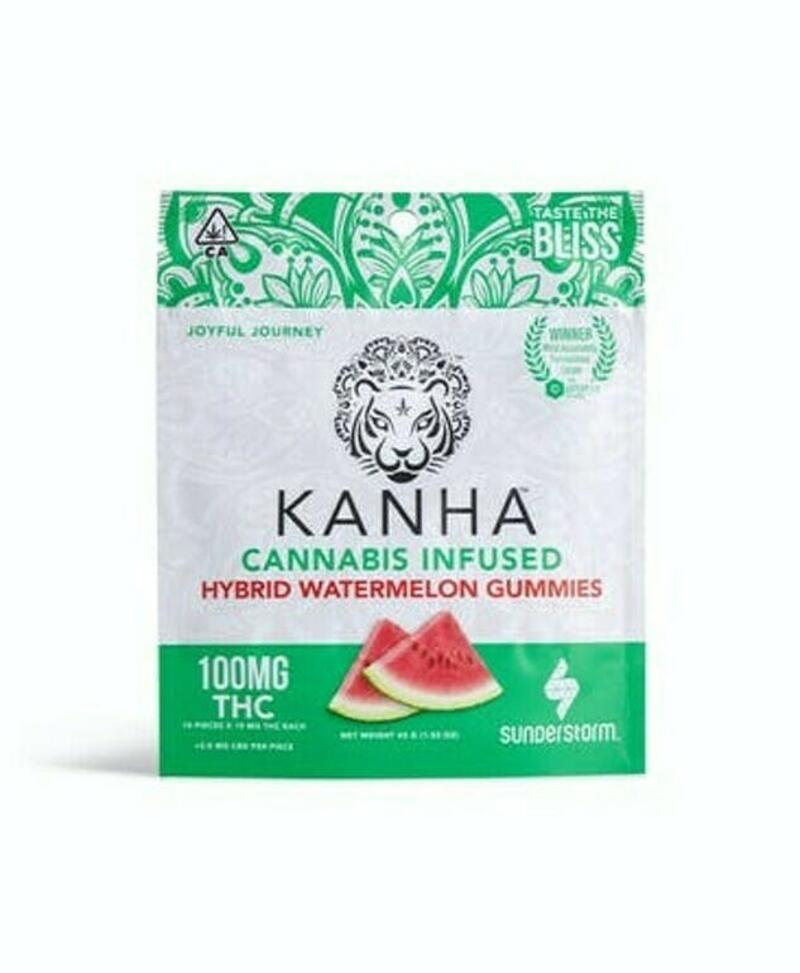 Kanha | 100mg THC Edible | Hybrid Watermelon
