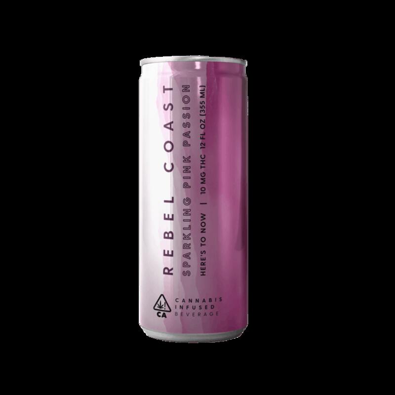 Rebel Coast Cannabis Infused Sparkling Pink
