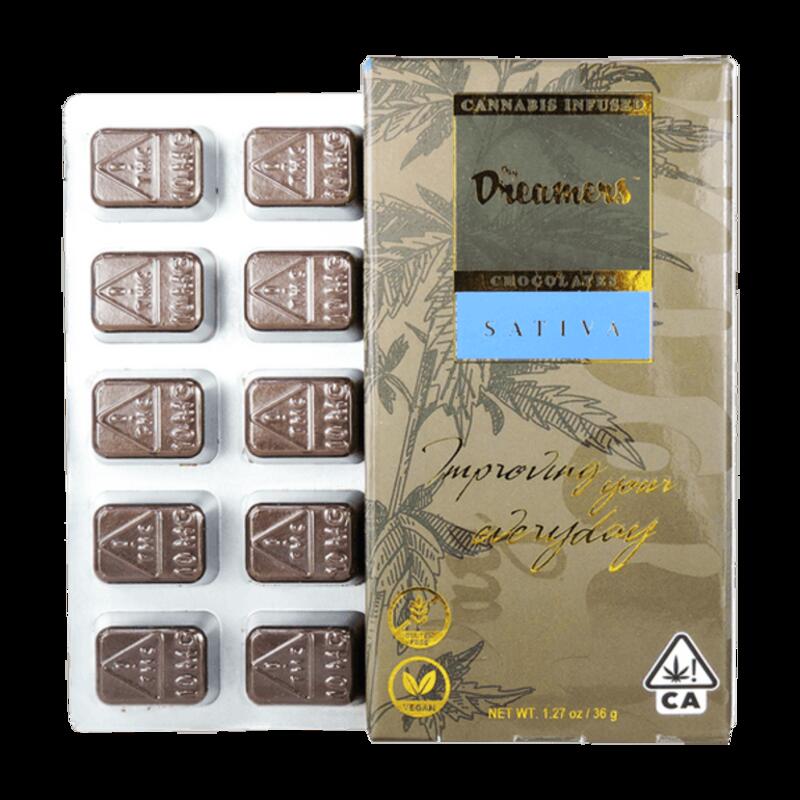 Sativa Chocolate Bar | 100mg | Day Dreamers