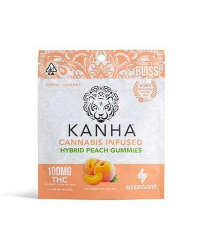Kanha | 100mg THC Edible | Hybrid Peach