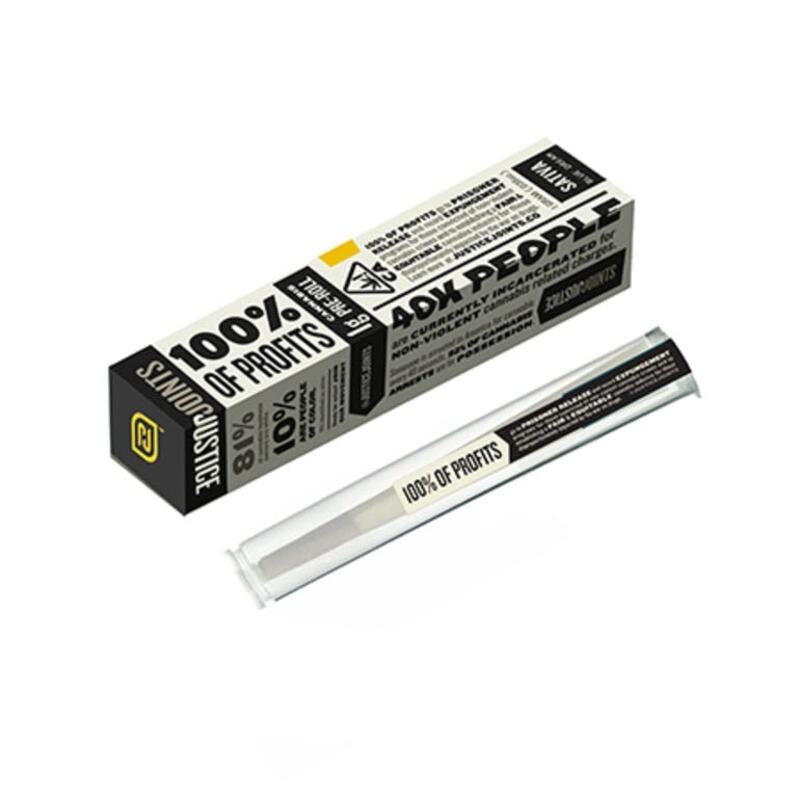 Justice Joints 1g Pre-roll - Hazel Berry