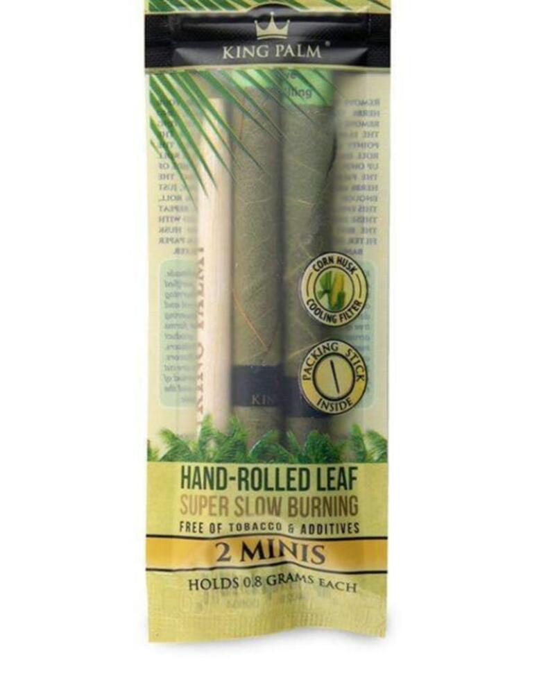 King Palm | 2 Piece Pre-Rolled Cone Pack | Mini Size