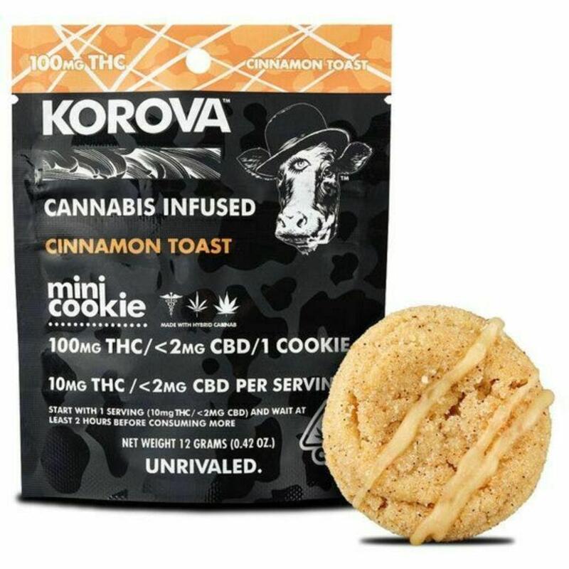 Cinnamon Toast | Single Mini Cookie 100mg | Korova