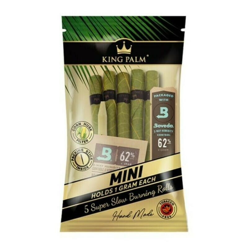 King Palm | 5 Piece Pre-Rolled Cone Pack | Mini Size