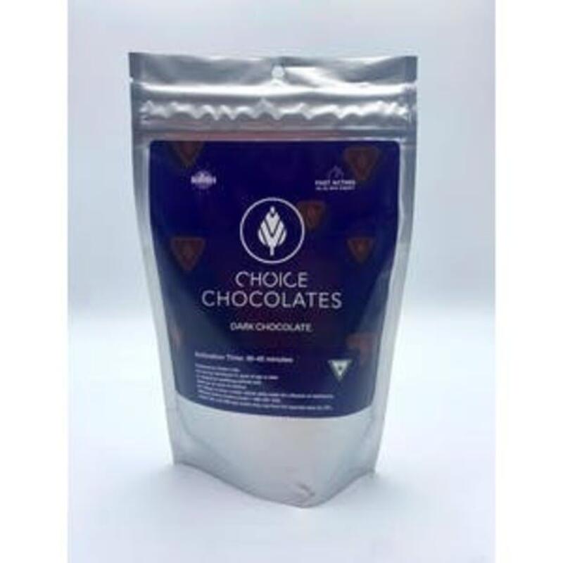 Choice - Dark Chocolate Bites 100mg (MED)