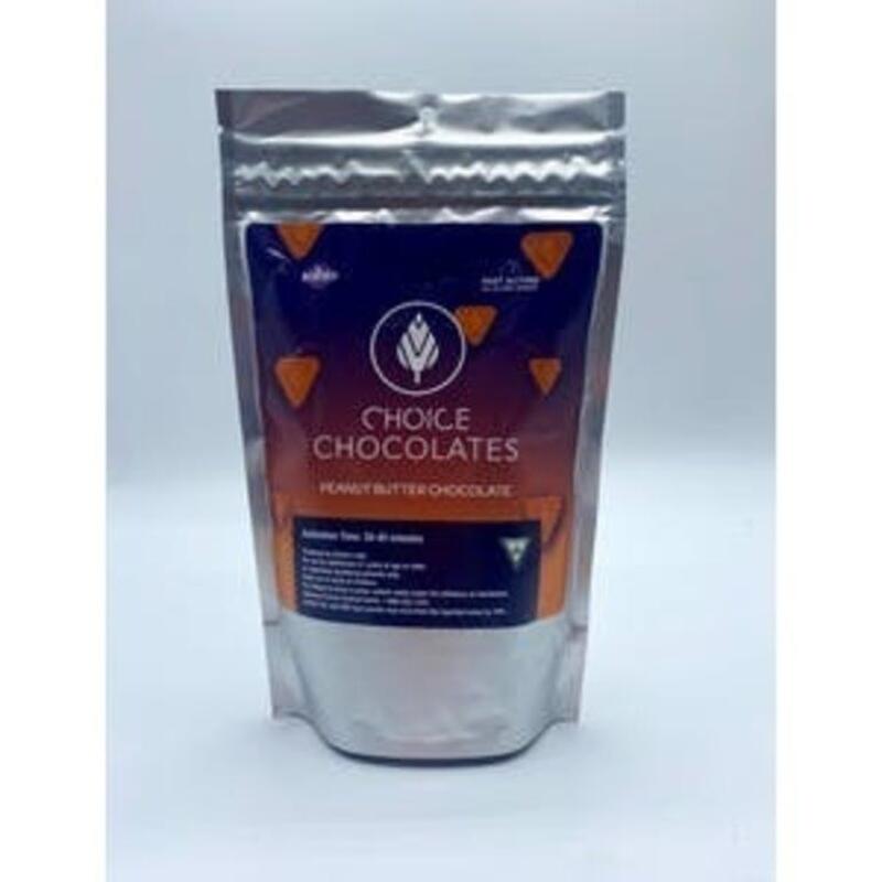 Choice - Peanut Butter Chocolate Bites 100mg (MED)