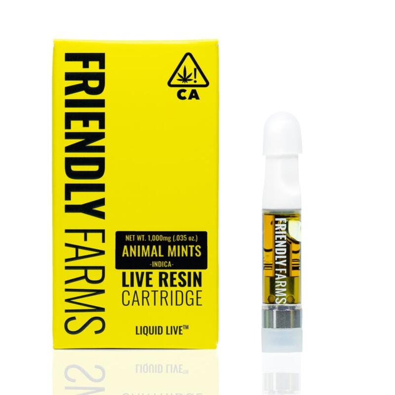 FF - Animal Mints 1g Live Resin Cartridge