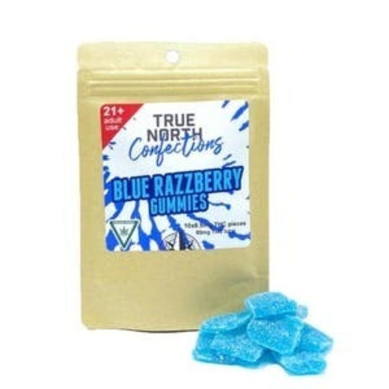 Blue Razzberry Gummies 2-Pack | 100mg | True North (MED)