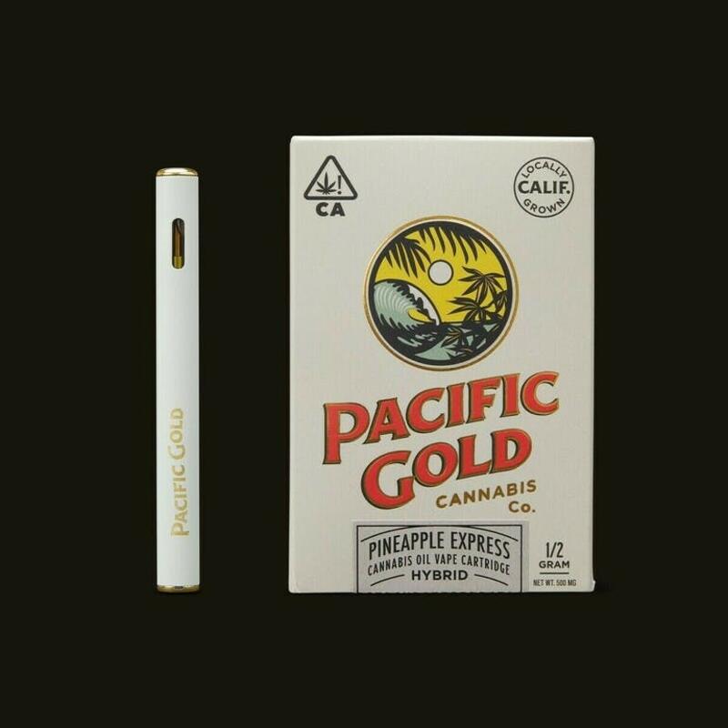 .5g Pineapple Express Disposable Cart - PACIFIC GOLD