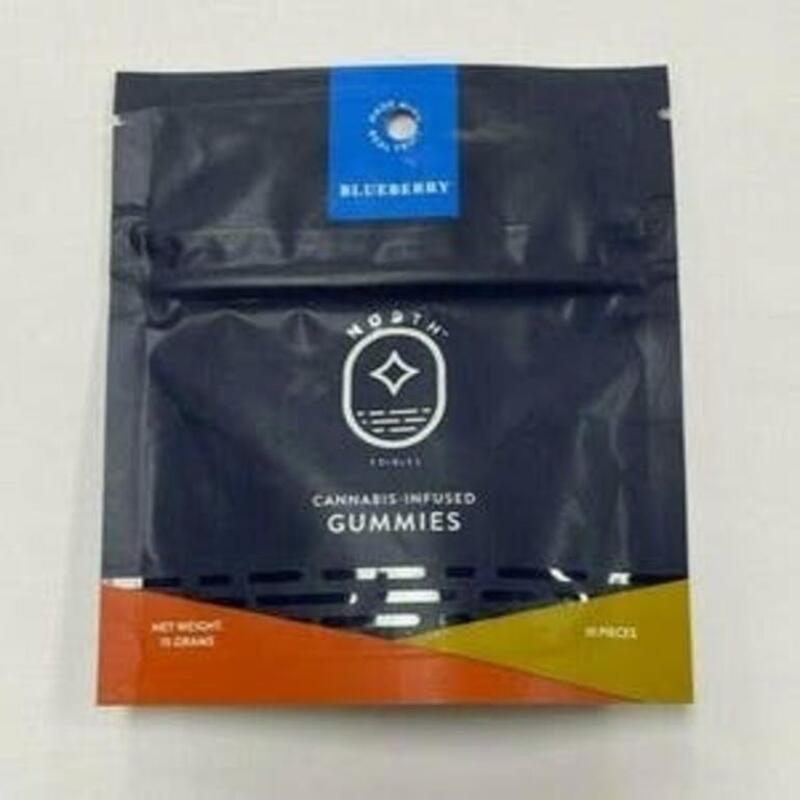 Blueberry Gummy 100mg (REC) | North Cannabis