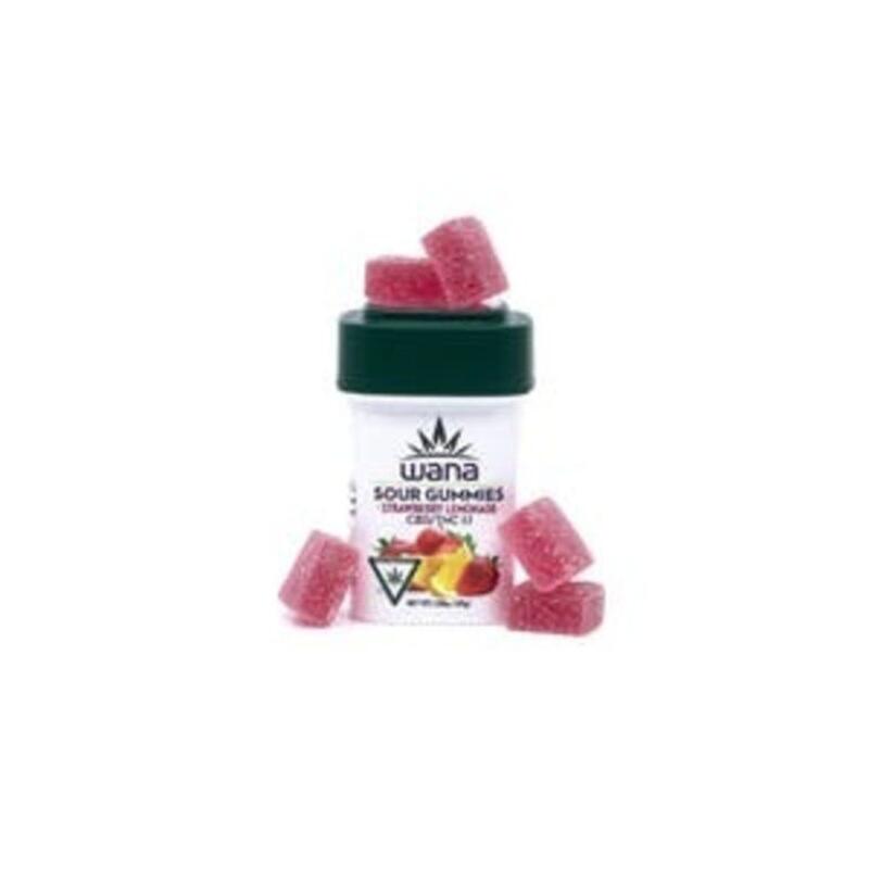 1:1 Strawberry Lemonade Gummies | Wana (MED)