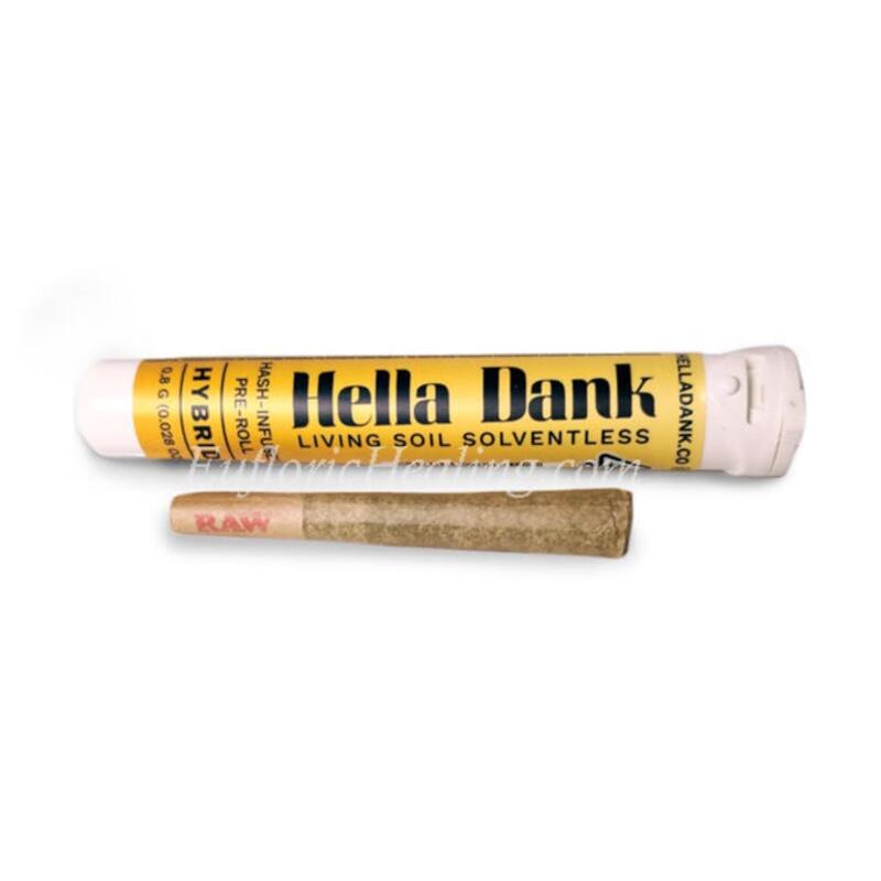 Hella Dank - Ice Water Hash Infused Preroll (High Potency) - Hybrid