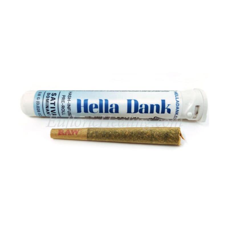 Hella Dank - Ice Water Hash Infused Preroll (High Potency) - Sativa