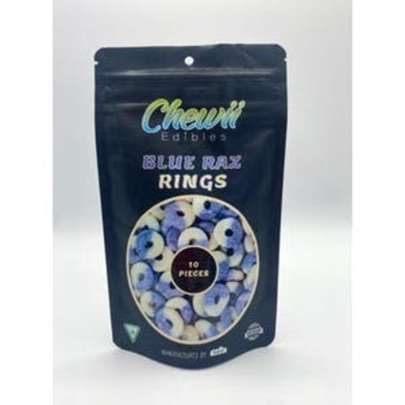 Chewii - Blue Razz Ring 100mg (MED)