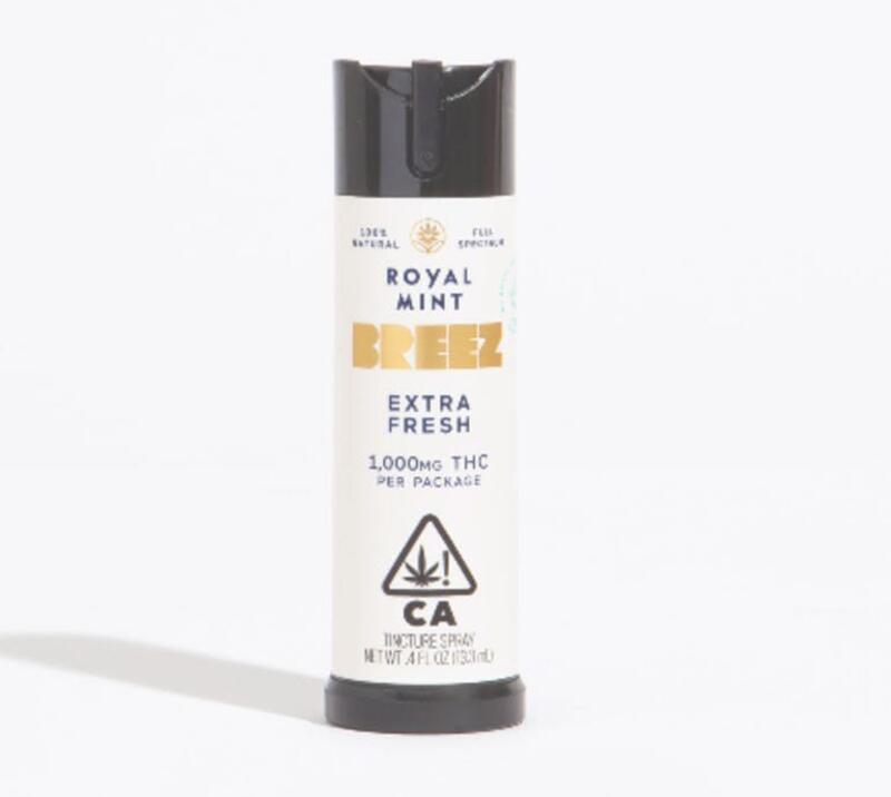 Breez by Royal Garden Society | Royal Mint Tincture Spray