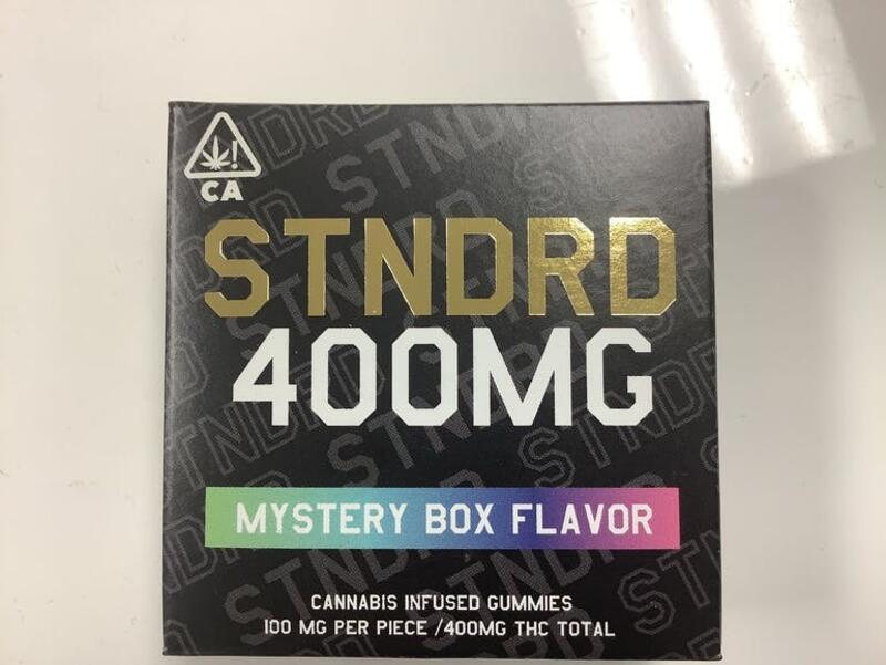 MYSTERY BOX INDICA 400MG STNDRD GUMMIES (20% off listed price on 4/20!!)