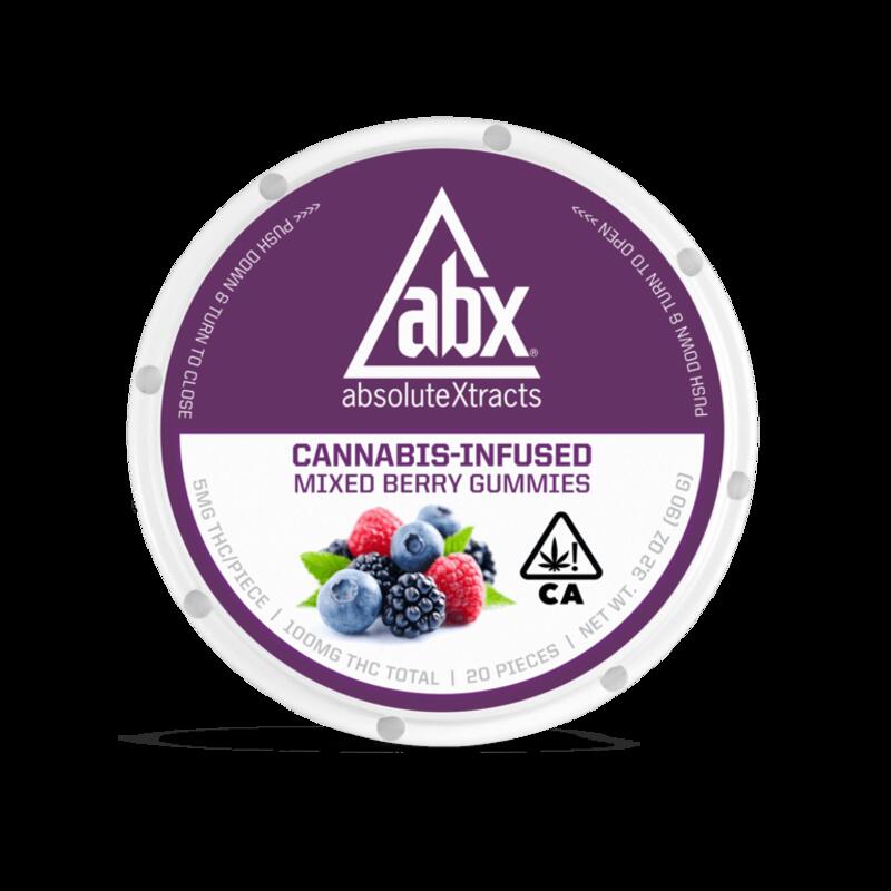 All-Natural Gummies Mixed Berry 5mg - 20 count