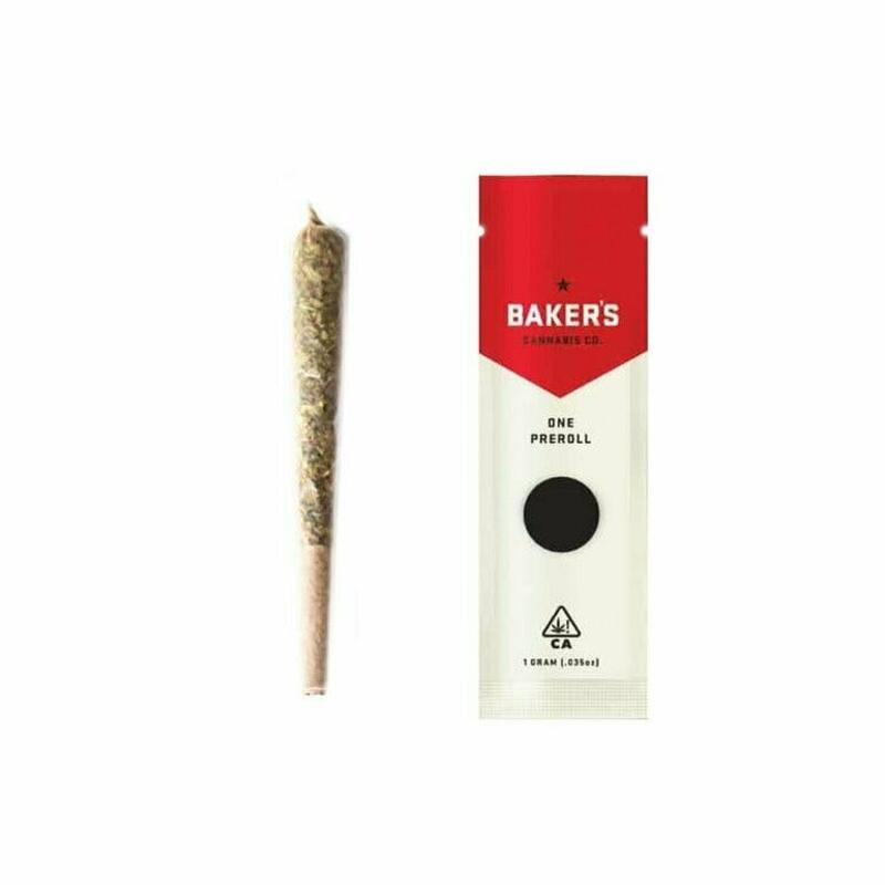 Baker’s Cannabis - Pie Face OG 1g Preroll
