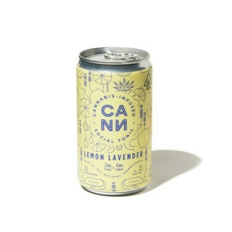 CANN 6mg Lemon Lavender Tonic Single