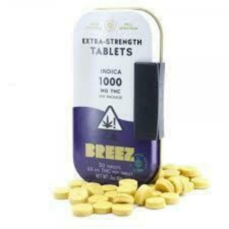 Breez - Indica 1,000 Extra Strength
