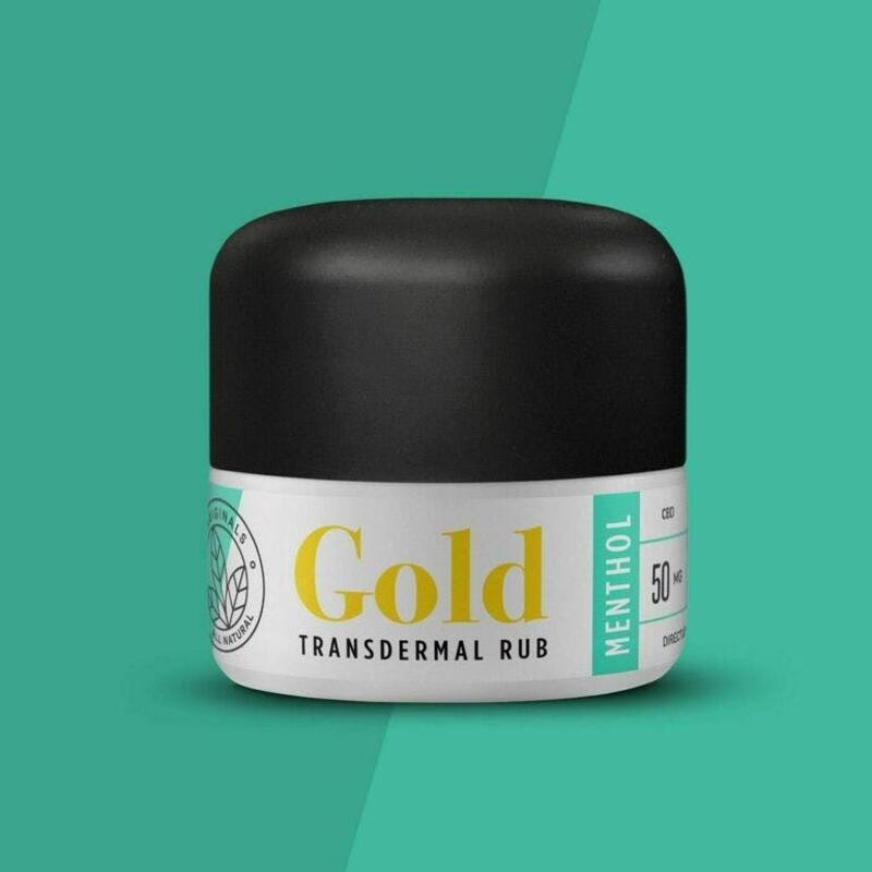 Cannariginals - Gold Rub (Menthol) (CBD/THC)
