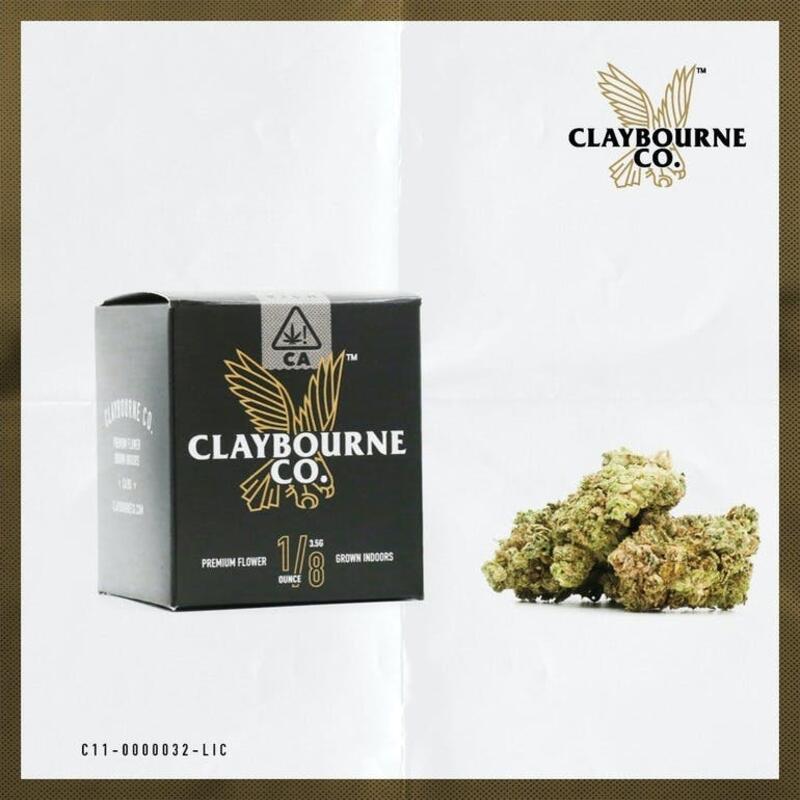 Claybourne Packaged Flower - Purple Punch - 3.5g