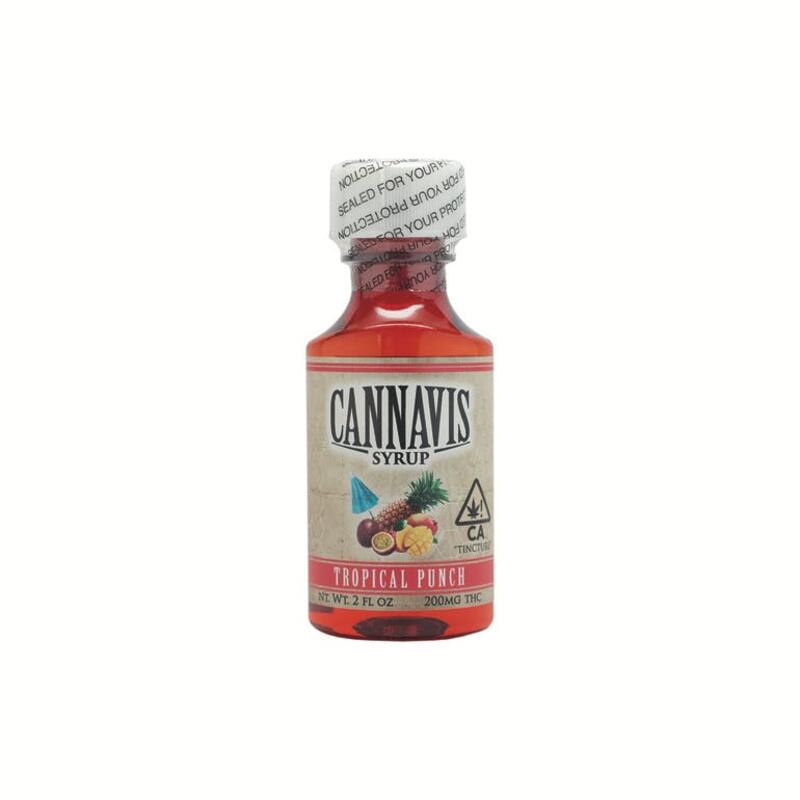 200mg Tropical Punch THC Syrup