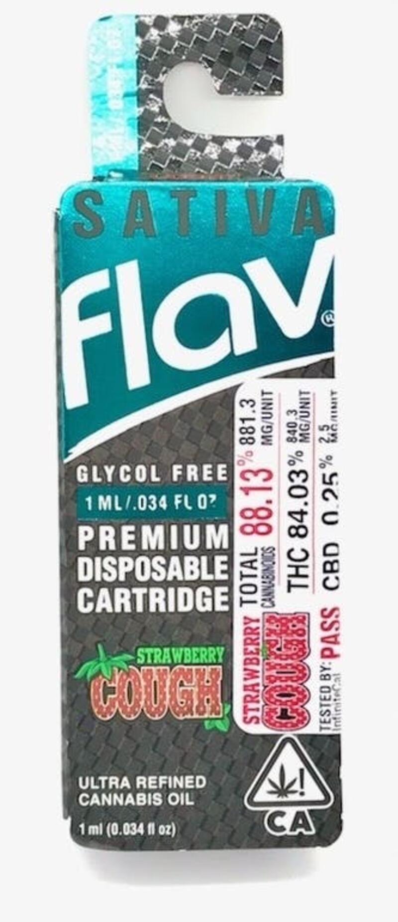 Flav - Strawberry Cough - 1ml