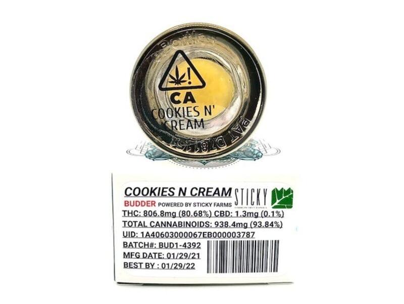 Bear Labs - Cookies n Cream - Budder 1g